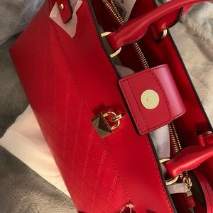 Mk red hand bag